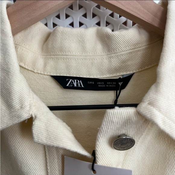 Zara Embroidered Shacket Food Pastry - Picture 3 of 4